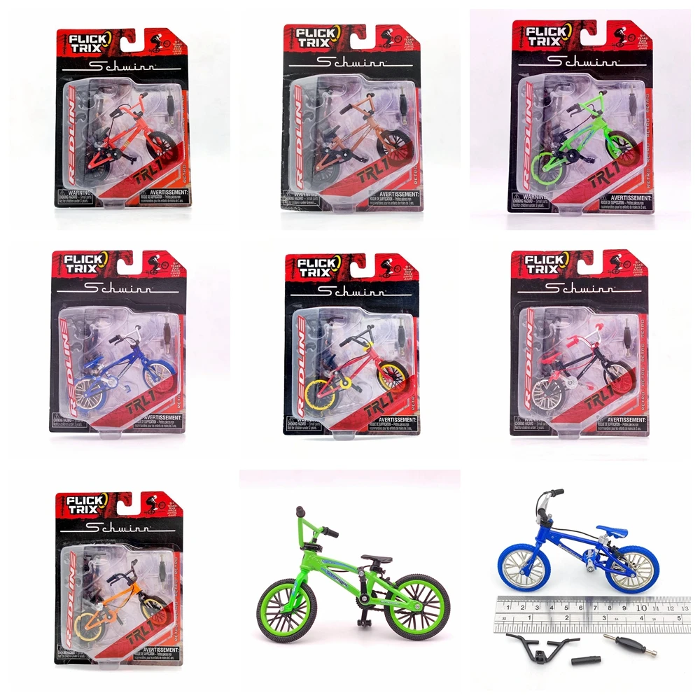 Flick Trix Miniatura Bmx Finger Bike Premium Deathtrap Bicicletta Pressofuso Giocattoli