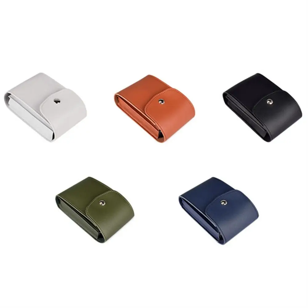 Notebook Accessories PU Leather Digital Storage Bag Portable Data Cable Bag Data Line Pack Laptop - 5