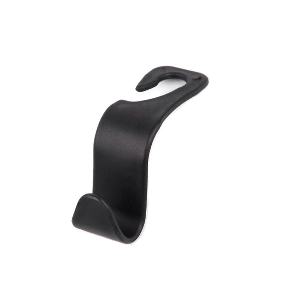 Universal Black Car Seat Hook Double Hook for Interior Vehicle