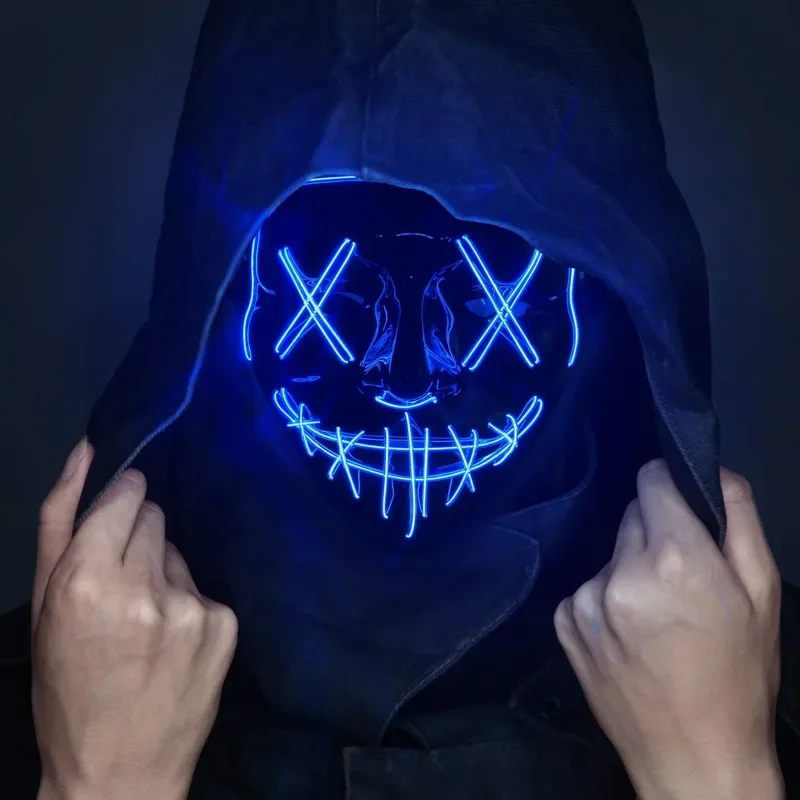 Party Masks Wireless Bar Music Festival Neon Purification Glow in the dark Cosplay