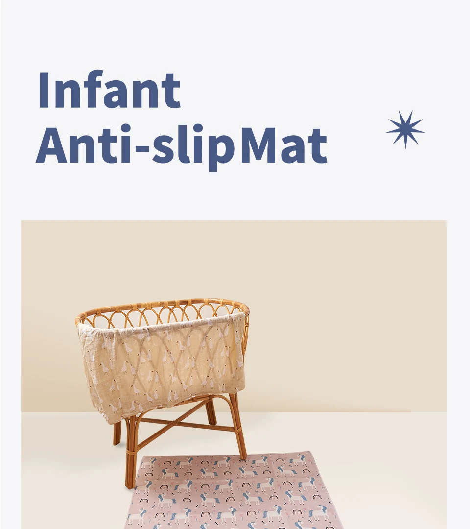Description Picture 2 of itemElinfant Anti Slip Eco-friendly Baby Crawling Play Mats Folding Mat Waterproof Infant Toddler Carpet Game Mat