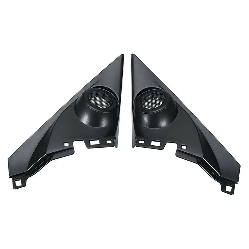 1.5인치 2쌍 프론트 필러 알스톤 트위터 커버 자동차 트위터 개조 스피커 박스 마운트 (혼다 시빅 2016-2019용)