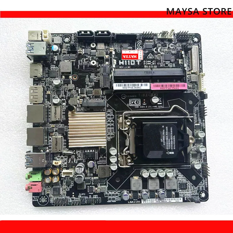 

Для процессора Intel H110 LGA 1151 для материнской платы ASUS H110T компьютерная розетка LGA1151 DDR4 материнская плата 100% ТЕСТ ОК отправка