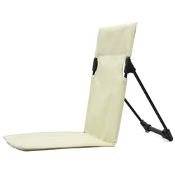 Portable Ultra-Light Folding Chair - Durable Aluminum Alloy (Khaki)