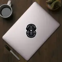 Memento Mori, Vintage Retro Classic Sticker for Laptop  Car  Cartoon Art Fashionable  Suitcase 2
