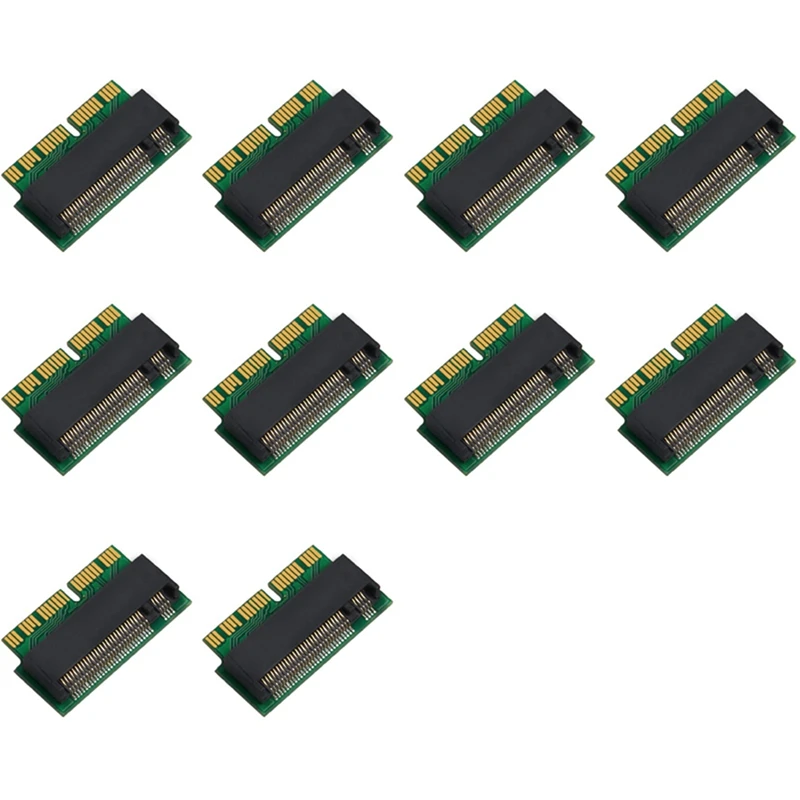 

10X M.2 NVME SSD конвертирующий адаптер для модернизированной Air Pro Retina Mid 2013-2017, Модернизированный комплект AHCI SSD