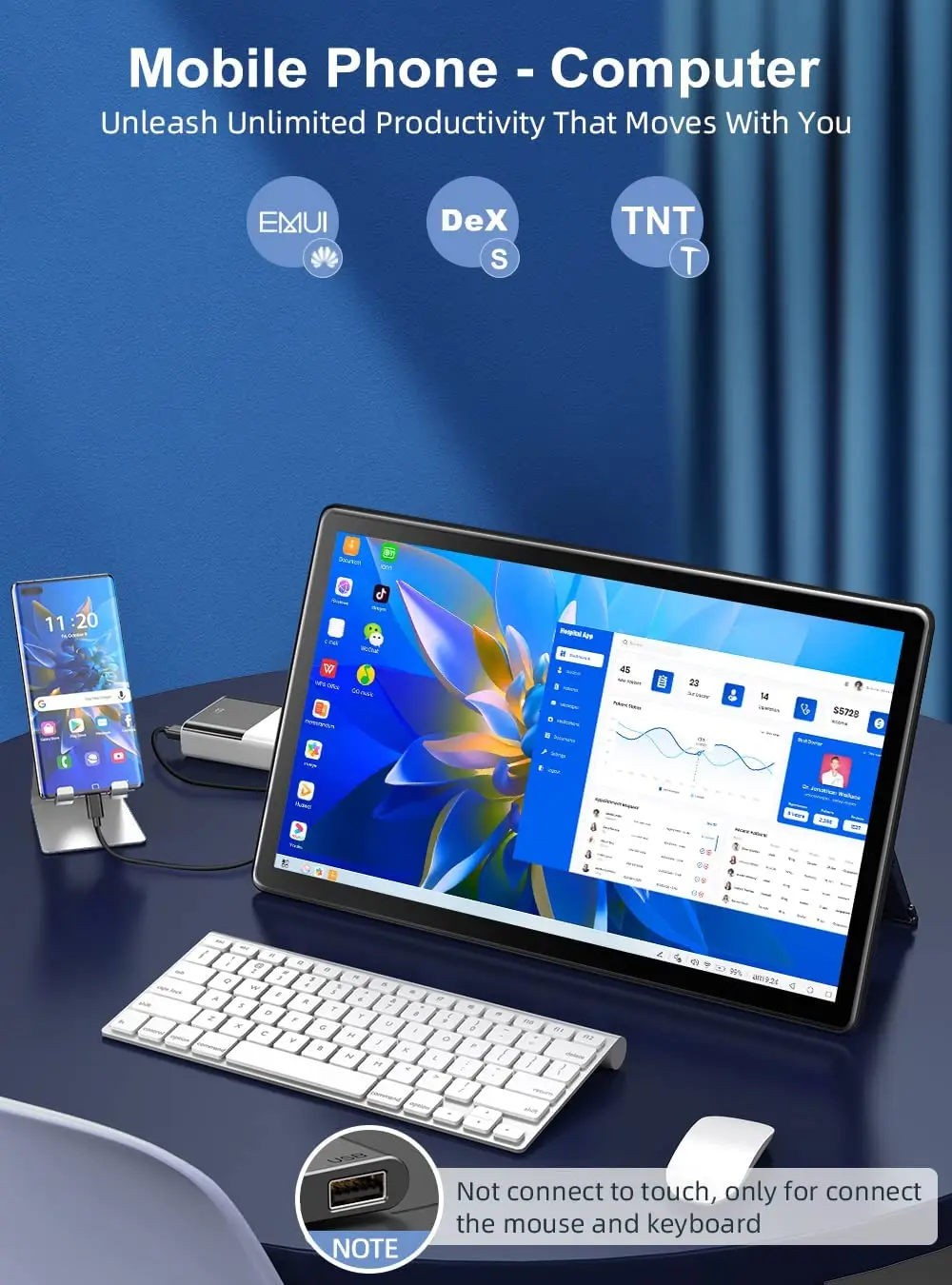 完璧な y 15.6 インチポータブルモニタータッチスクリーン