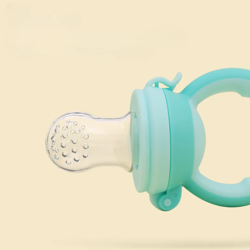 Baby Fruit Feeding Pacifier Food Grade Silicone Safe Fresh Food Pacifier Bottle 0-3Years