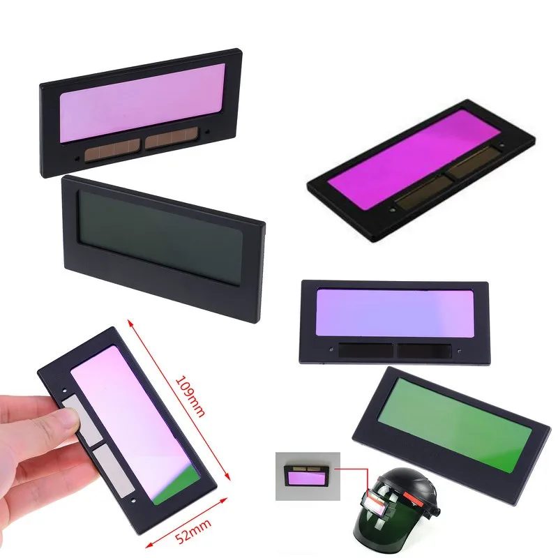 

Welding Lenses Replacement 4-9 Size 4-1/4"x2" Auto Darkening Welding Flip-helmet Lens Filter Shade Fixed 9 Welding Helmet Access