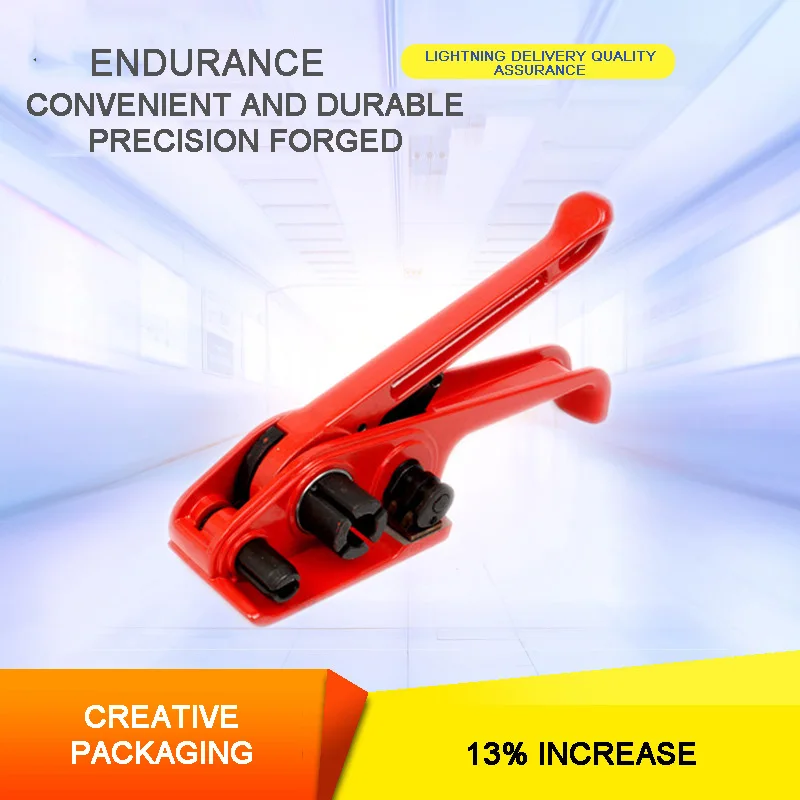 

Model 432 Manual Plastic Steel Belt Packer PET Plastic Steel Band Tensioner PP Packing Belt Tensioner Packer Manual Packer