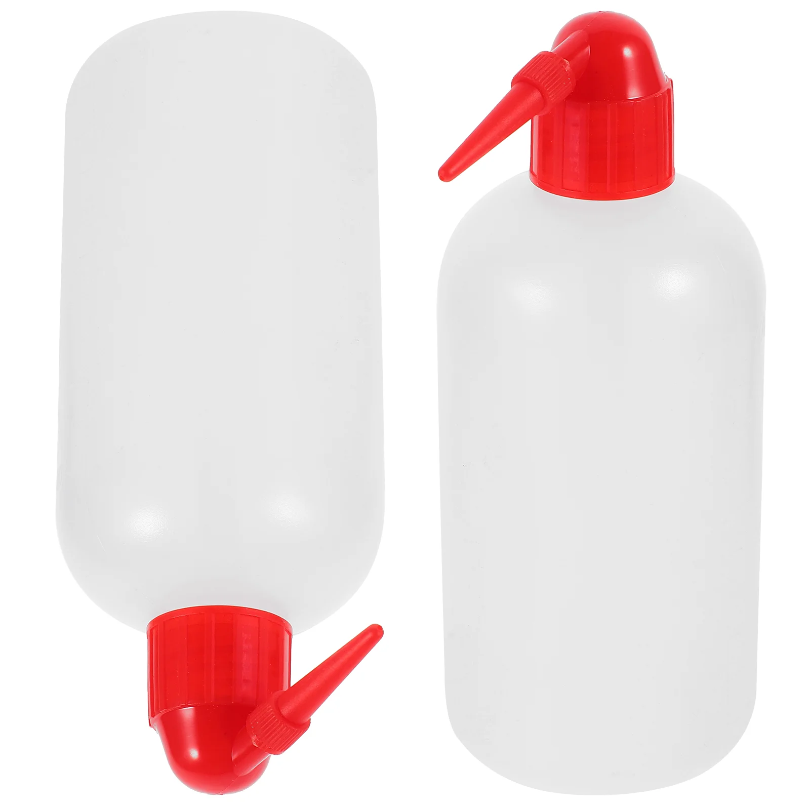 

2 pcs Graduated Wash Bottle Narrow Mouth Washing Bottle Plastic Washing Bottle for Laboratory