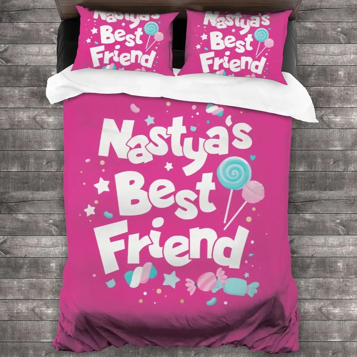 3D Printed Like Nastya Bedding Set Duvet Cover Bedroom Comforter Covers Single Twin King ​Size Quilt Cover Home Textile 2/3PCS 5