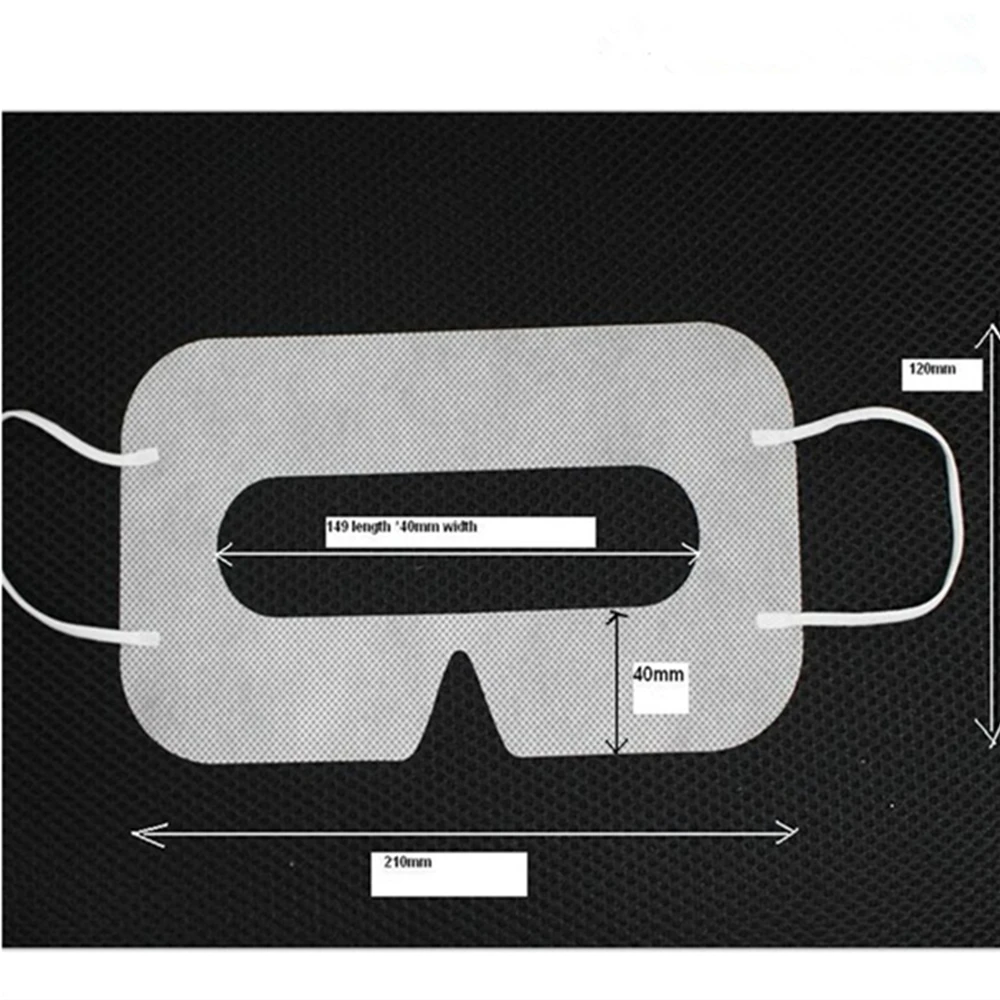  Máscara VR 100 piezas VR Experiencia Máscara facial de tela  sanitaria compatible VR Playstation VR HTC Vive VR gafas VR caja de  prevención del sudor y la suciedad : Celulares y