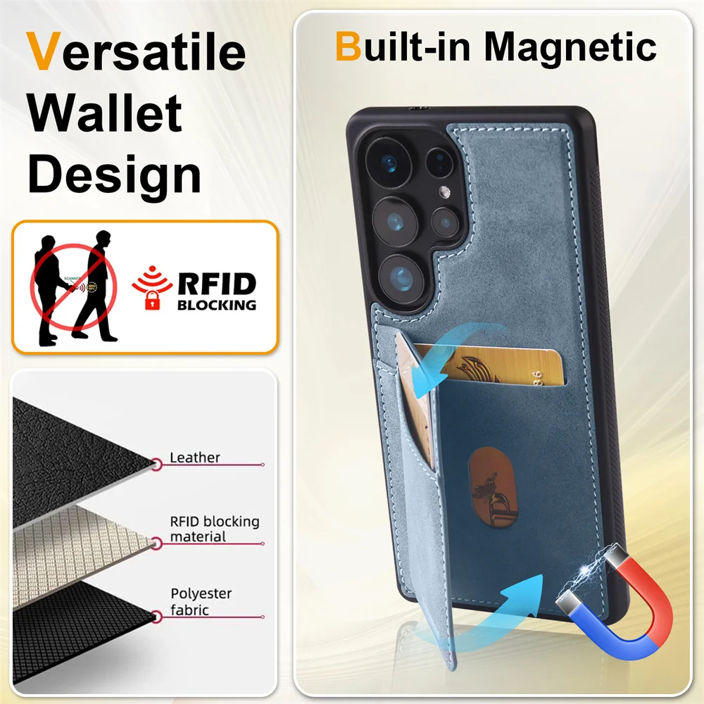 Elegant Leather Phone Case Cover