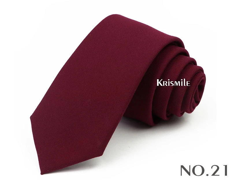 Hochwertige Krawatte aus weicher Baumwolle, einfarbig, handgefertigt, rosa, grün, beige, Krawatte für Hochzeit, Party, lässig, schlank, dünn, Gravata – Detail 23