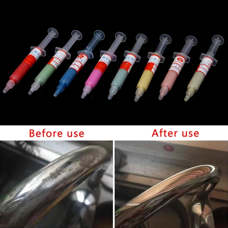 Рисунок 2 - Набор из 8 алмазных полировальных притирочных паст