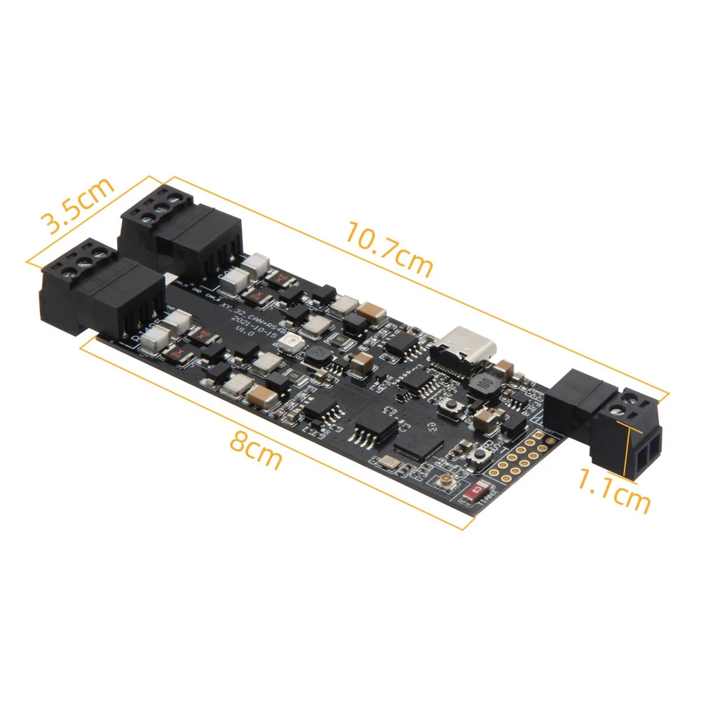ABGN T-CAN485 CAN -485는 TF 카드 WIFI 블루투스 무선 IOT 제어 모듈 개발 보드를 지원합니다.