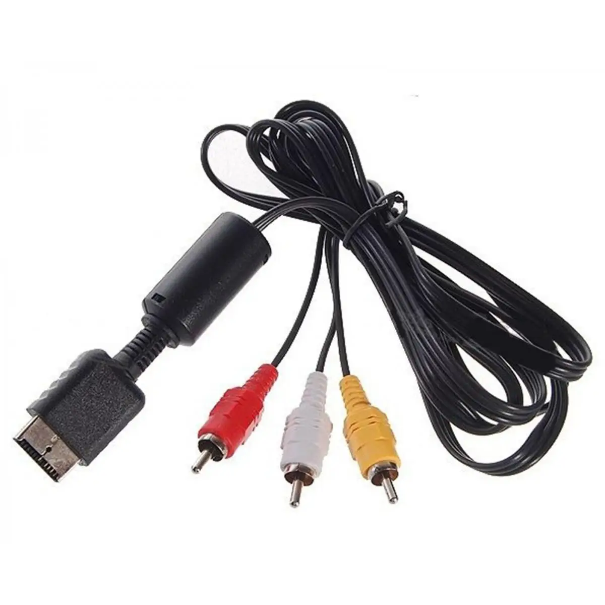 Component TV AV CABLE for PLAY STATION 2 3 PS2 PS3 AUDIO VIDEO RCA 3RCA