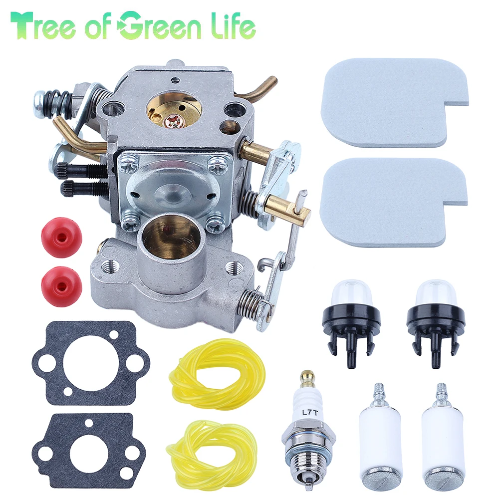 

Carburetor Carb Kit For Poulan For Chainsaw Part Pro PP4218A 18" 42CC Tune Up Kit motosierras