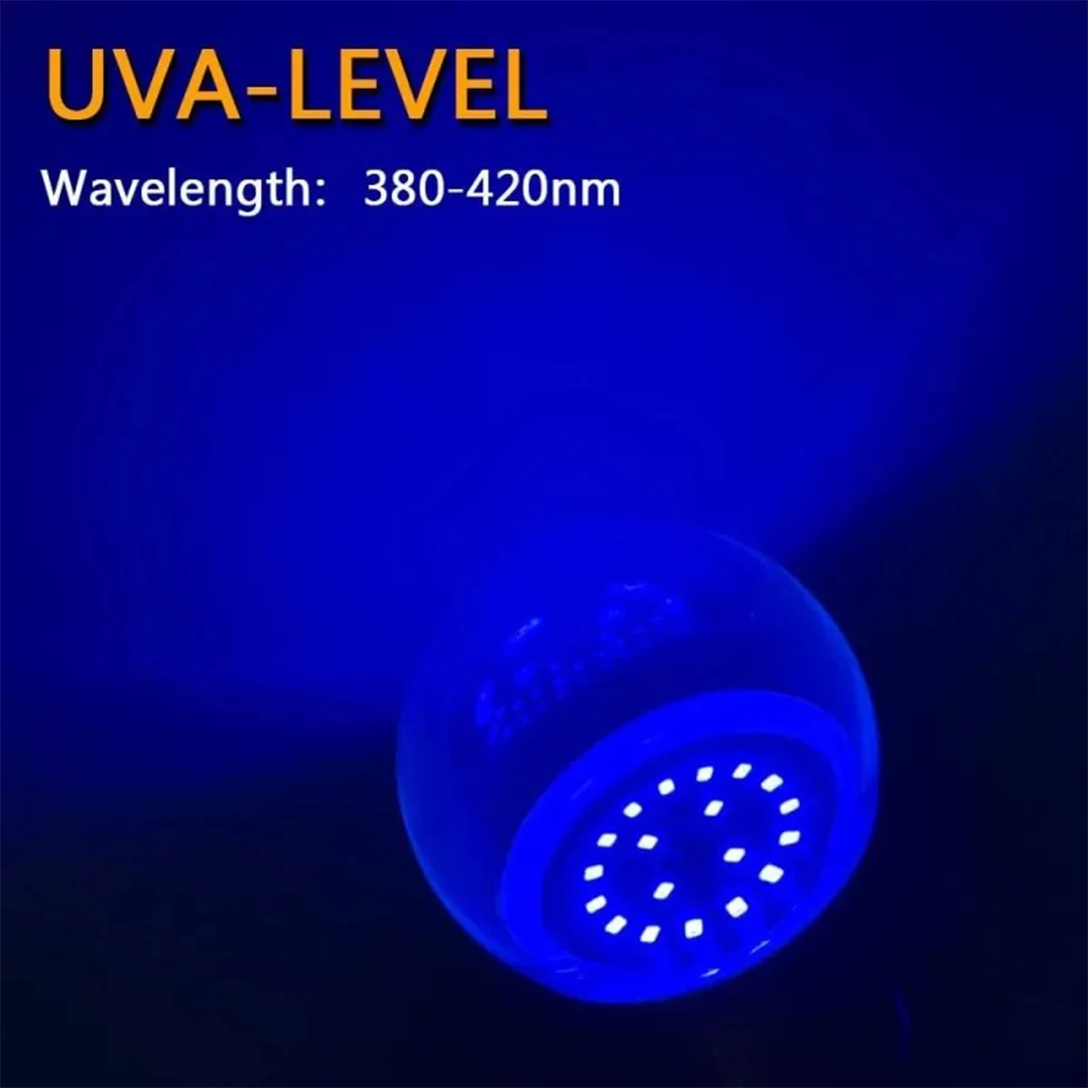 395NM E27 A19 Black Light Led Bulb 9W The Lamps Lamp Party Angle Decorative Globe UV Beam In Makeup White/Black Shell Atmosphere black light bulbs