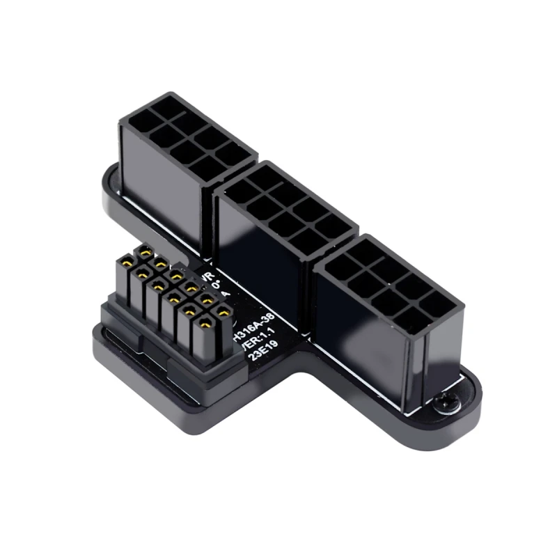 

Zihan ATX3.0 12VHPWR PCI-E 5.0 Power Modular to Three ATX 8P Adapter for 4080 5090TI 16Pin 12+4P Graphics Card