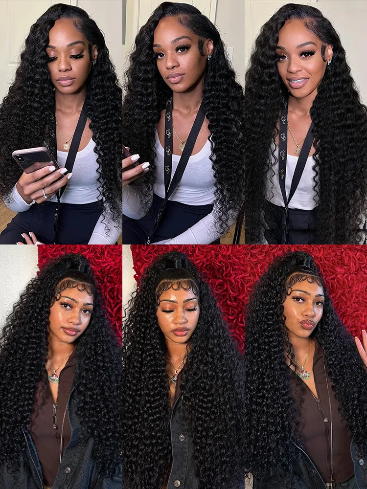 Human Hair Brazilian Wig 30 40 Inch Deep Wave 13x4 13x6 Hd Lace Frontal 5x5 Closure Water Wave Curly Wigs lace front wig human hair wigs human hair wig front lace wig