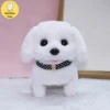 Children's Educational Solid Color Electric Puppy Baby Accompanying Music Early Education Doll 3