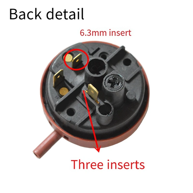 Washing Machine Water Level Sensor Switch 250VAC KS-2 1-6 2A Drum Washer Water Level Pressure Control Switch Parts