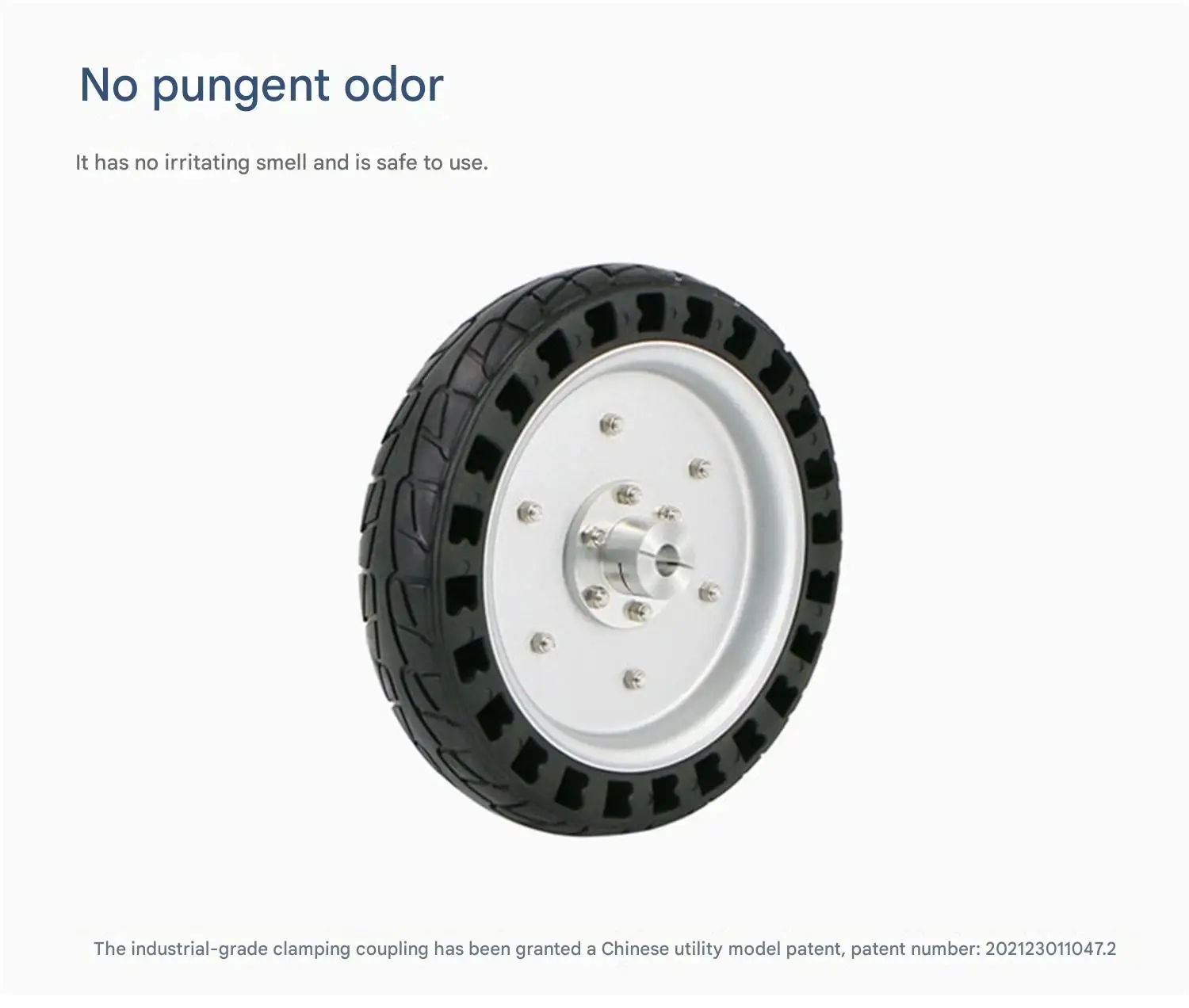 WHEELTEC Honeycomb Drive Wheel, Specialized Tire for Robots, Made of TPE Environ