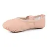 Soft Ballet Shoes Easy To Care PU Leather Size 32-40 Yoga Shoes Full Sole Wear Resistant Women's Ballet Slipper Girls 4