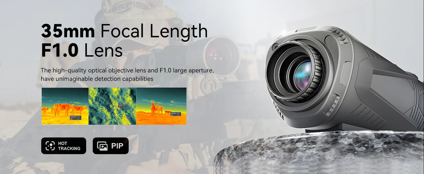 Thermal Vision Monocular for Hunting 384x288 25Hz Heat Vision IR Thermal Vision