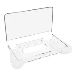 Shockproof Clear Protective Case with Ergonomic Grip and Anti - Scratch, Anti - Drop Design for Handheld Game Console (Transparent)