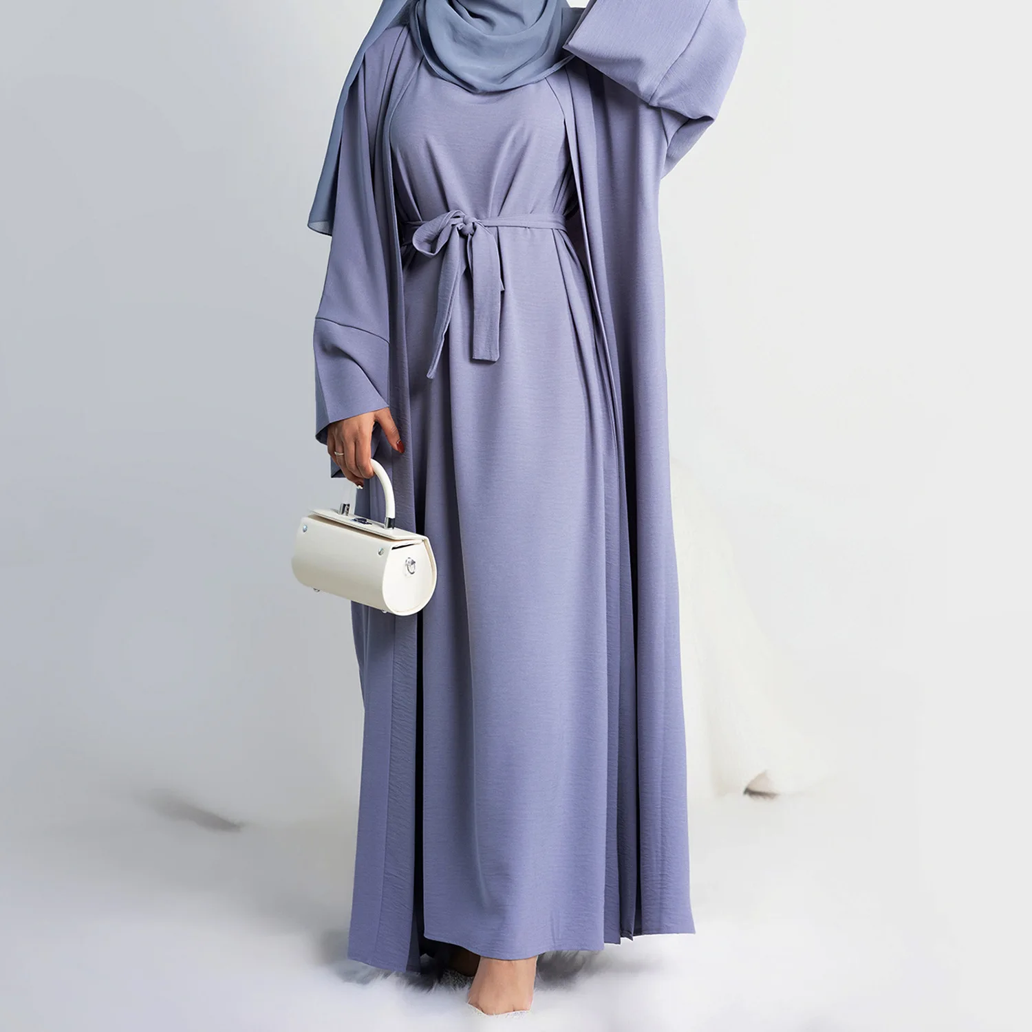 Robe De Prière Femme Musulmane - Abaya Longue En Coton Modeste Pour Hijab, Caftan, Occasions Spéciales - Grande Taille
