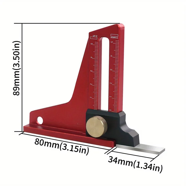 Calibrador Digital Fafeicy De 200 Mm - Acero Inoxidable, Medición En Mm/pulgadas, Pantalla LED