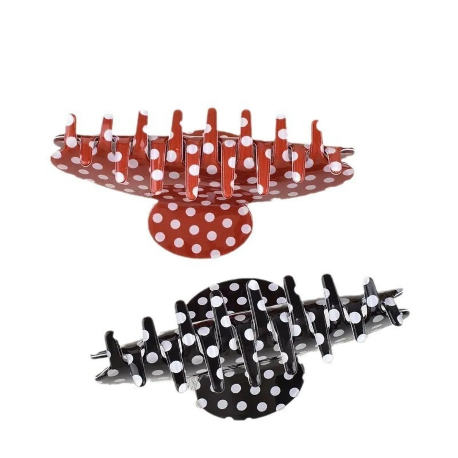 1PC Polka Dot Hair Claw Clips, Large Cute Hair Accessories for Women, Perfect for Updos