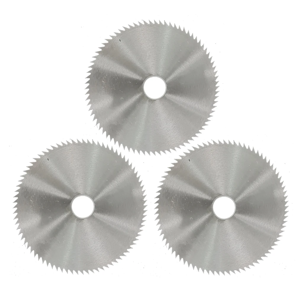 1/3/5 Stück 125mm Kohlenstoffstahl Kreissägeblatt Holzschneidscheibe Rotationswerkzeug 22mm Bohrloch Schneidklinge für Holzbearbeitung Rotationswerkzeug – Detail 4