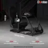 Dardoo G29 Racing Cockpit with Seat, Fits G25/G27/G923/T150, Steering Stand, Wheel/Pedals Sold Sep. 6