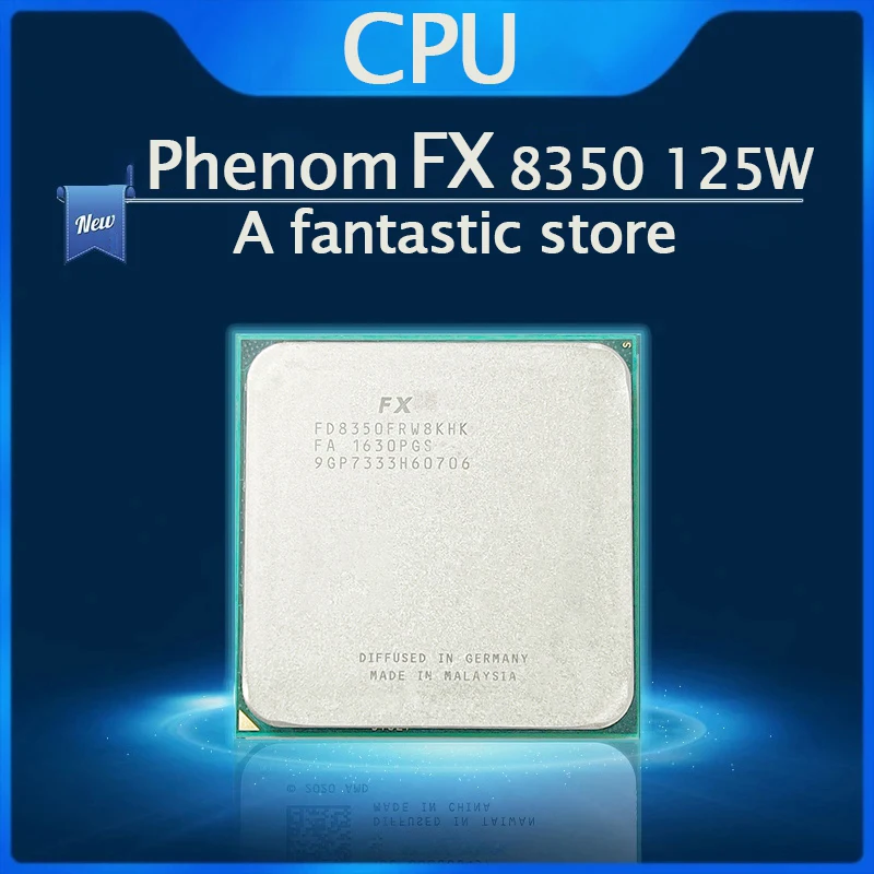 

AMD FX-Series FX-8350 FX 8350 4.0G Eight-Core CPU Processor 125W FD8350FRW8KHK Socket AM3+