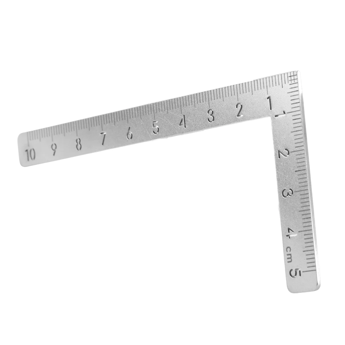 

Квадратная мини-линейка из нержавеющей стали, 10x5 см
