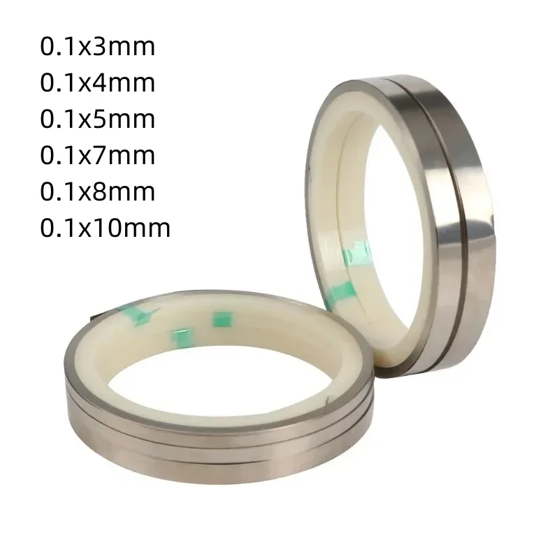 니켈 스트립 18650 리튬 이온 배터리 니켈 시트 플레이트, 니켈 도금 스틸 벨트 커넥터, 스폿 용접기, 배터리 용접기, 10m 