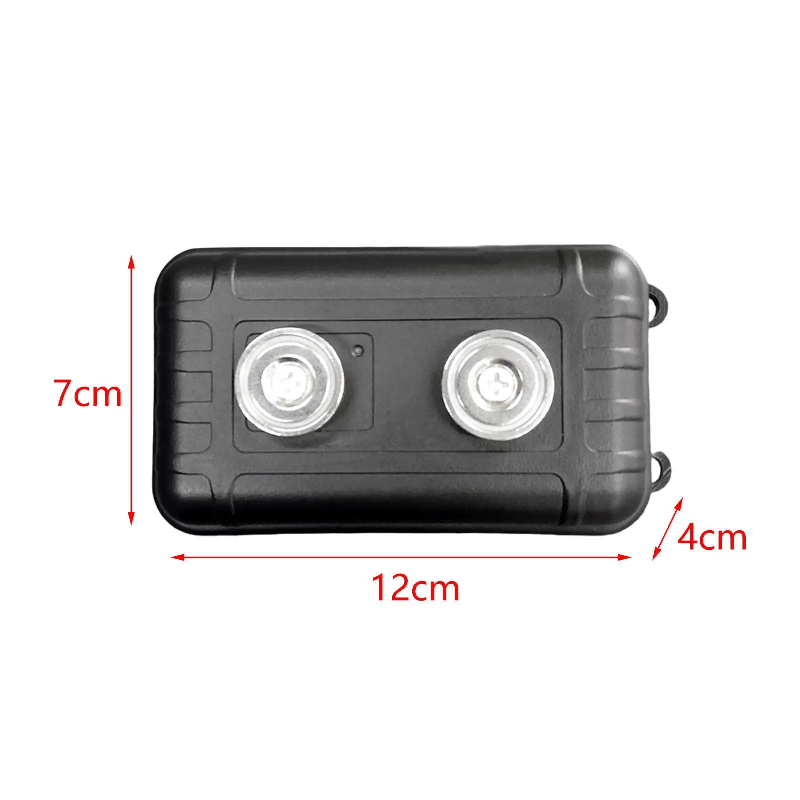 Magnetic Storage Box Equipment Container Case Weatherproof Hidden Key Hider Case for Under Car Outdoor Sports Under Table Picnic