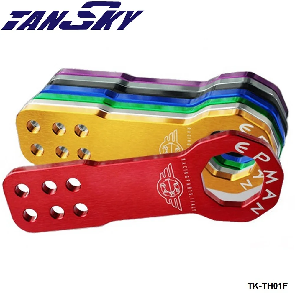 Front Tow Hook Universal All Model Car Trailer Hook Aluminum Tow Hook