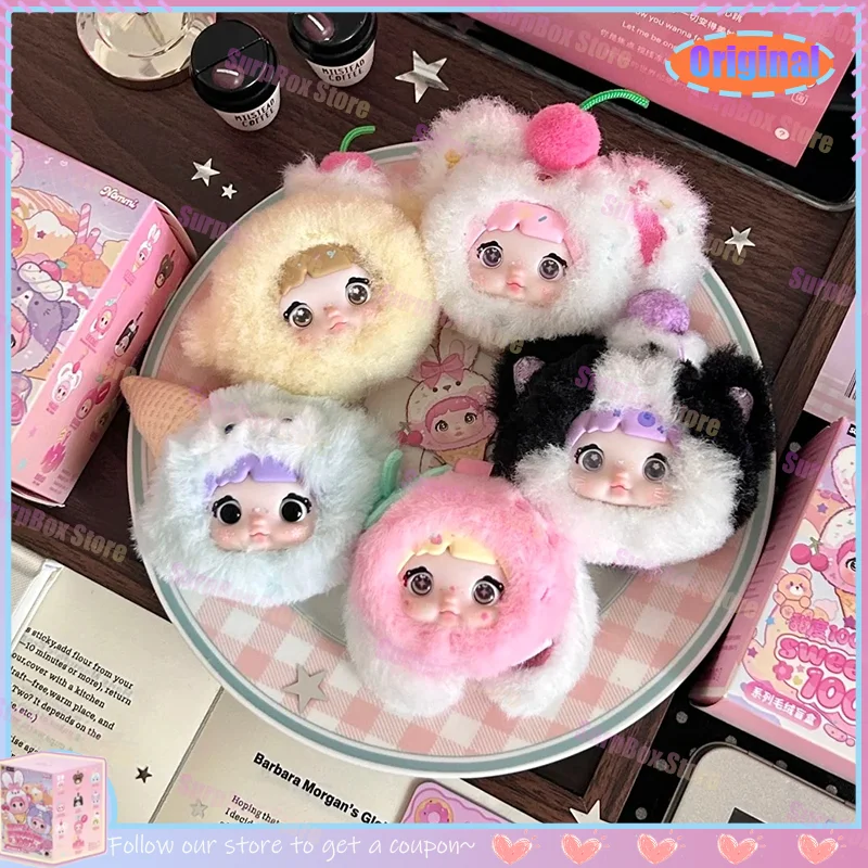 Fuwa 　nommi sweetness Nommi sweetness 100% Series Vinyl Plush Blind Box – MYFUNITY