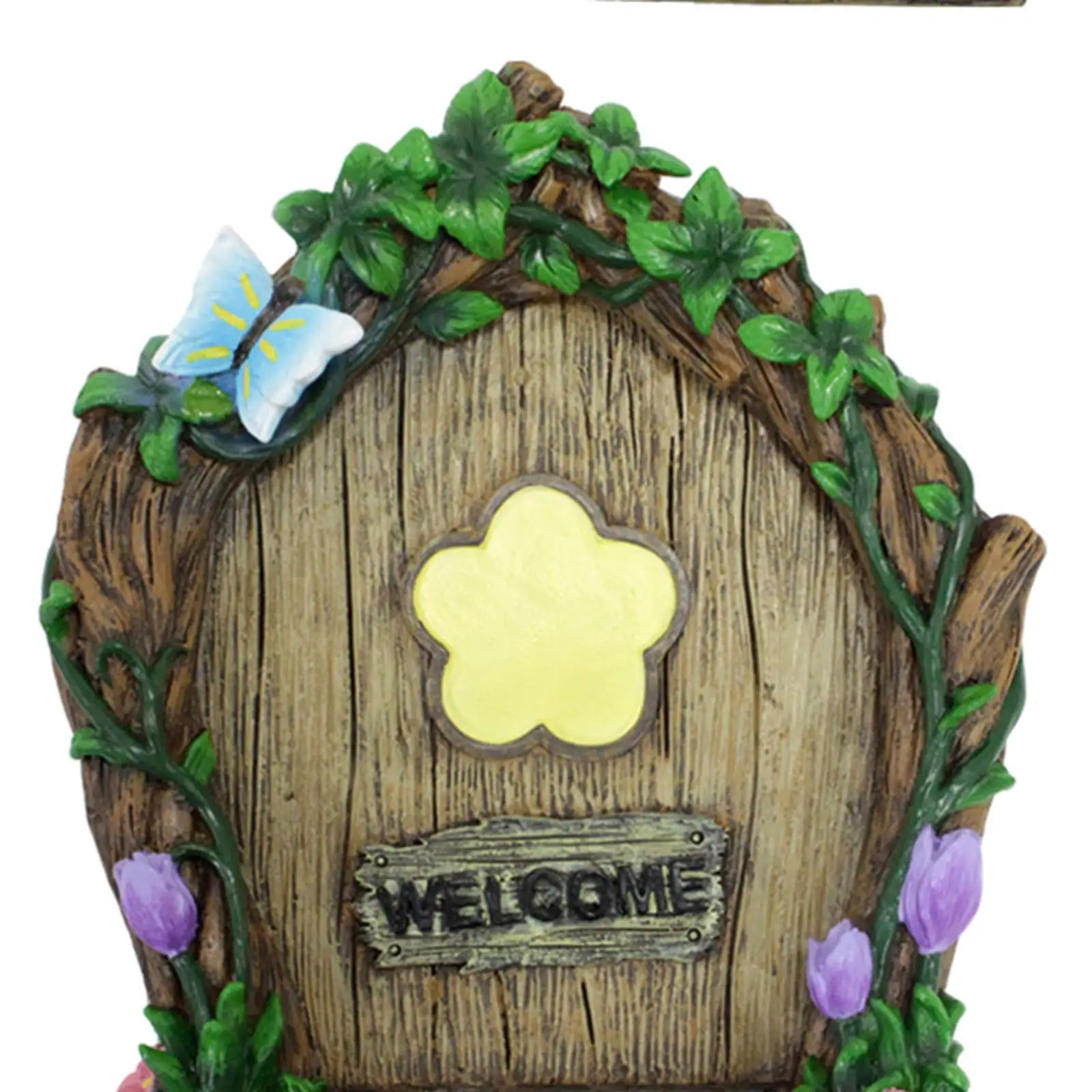 Fairy Door and Windows for Trees Yard Art Decoration Fairy Garden Set Crafts Home Decoration Pendants Outdoor Decor Accessories