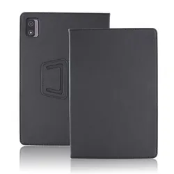 Premium Flip PU Leather Folding Stand Protective Case for Blackview Tab 12 13 (Black)