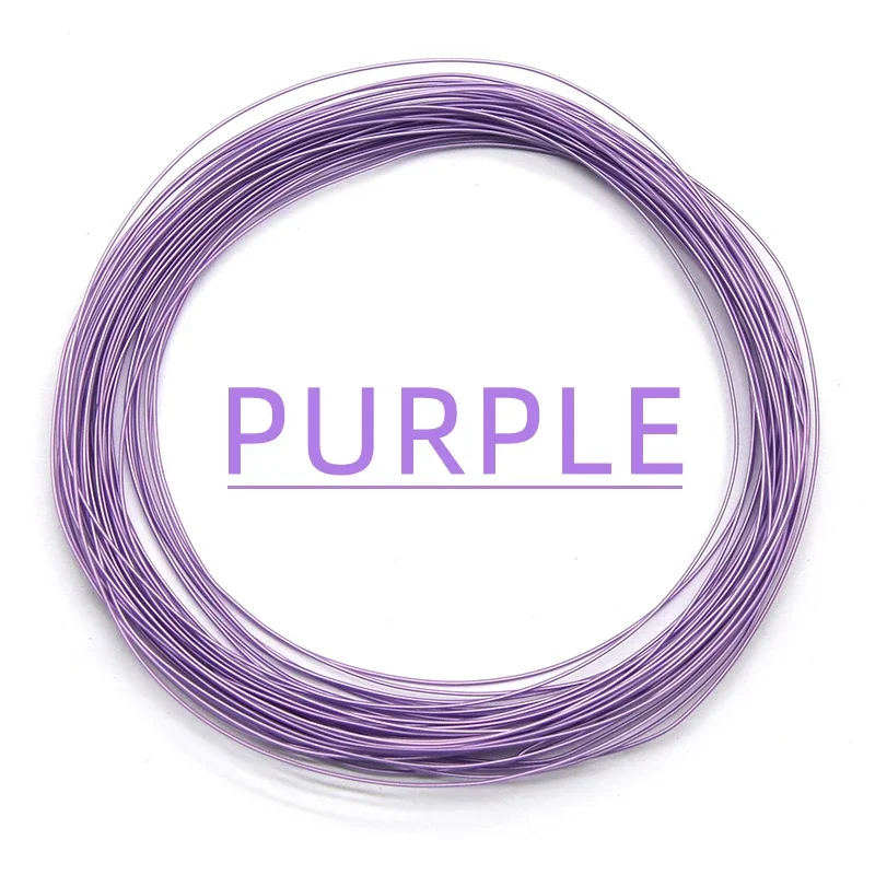 10-100M UL1423 銀メッキ銅線 | 24-38AWG PTFE 絶縁高温シングルファインコア 10-100M UL1423 銀メッキ銅線 | 24-38AWG PTFE 絶縁高温シングルファインコア電子ケーブル(PURPLE,