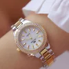 Women Wrist Watches For Ladies Dress Gold Watch Crystal Diamond Women Watches Stainless Steel Silver Clock Montre Femme