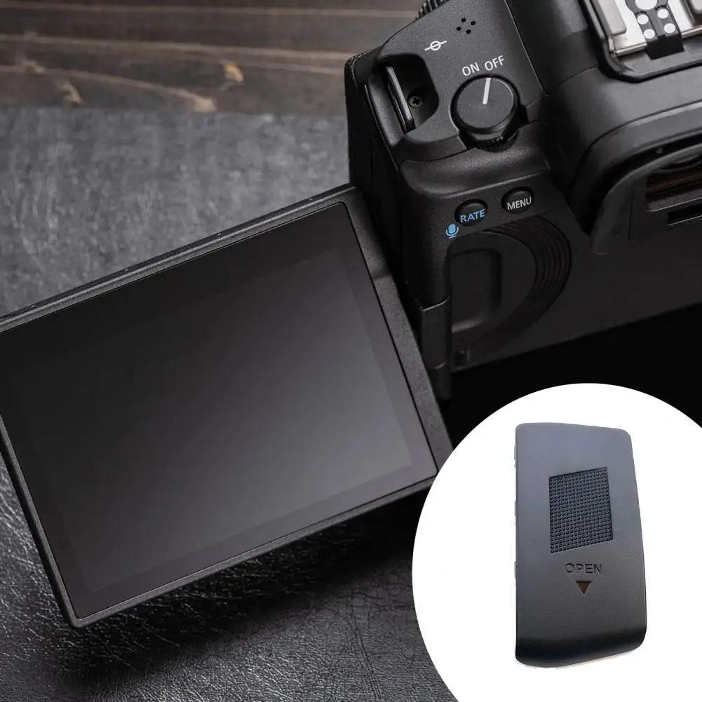 

Excellent Plastic Durable Digital Camera Ring Light Battery Compartment Cover Replacement Battery Door Cover Battery Cover