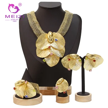 MEIZI 여성용 목걸이 쥬얼리 세트, 웨딩 연회 파티 장식, 패션 트렌드, 무료 배송, 신상