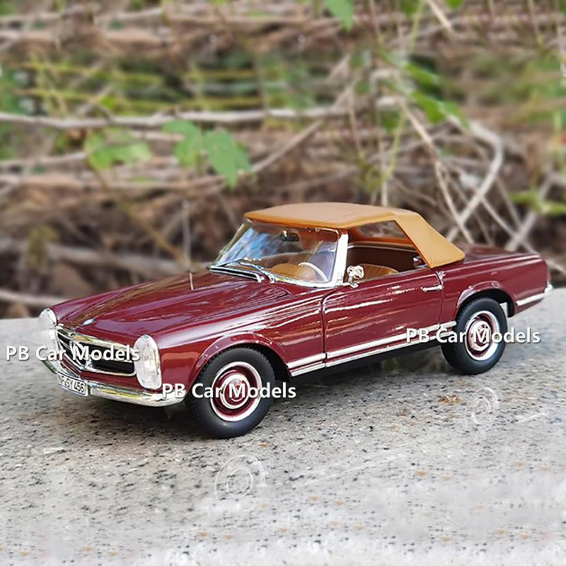 

Имитационная модель автомобиля, 1:18 NOREV 1963, 230SL, из сплава